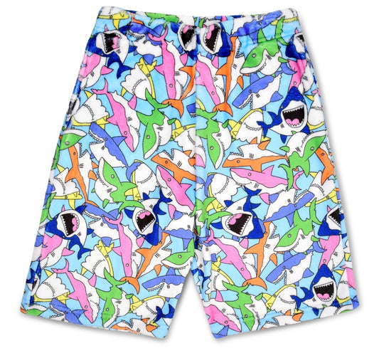 Shark Frenzy Plush Board shorts