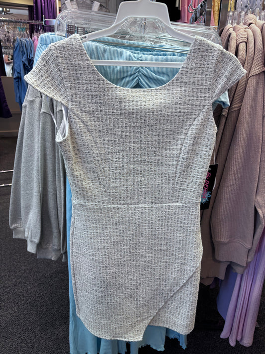 By Debra envelope dress ivory/grey