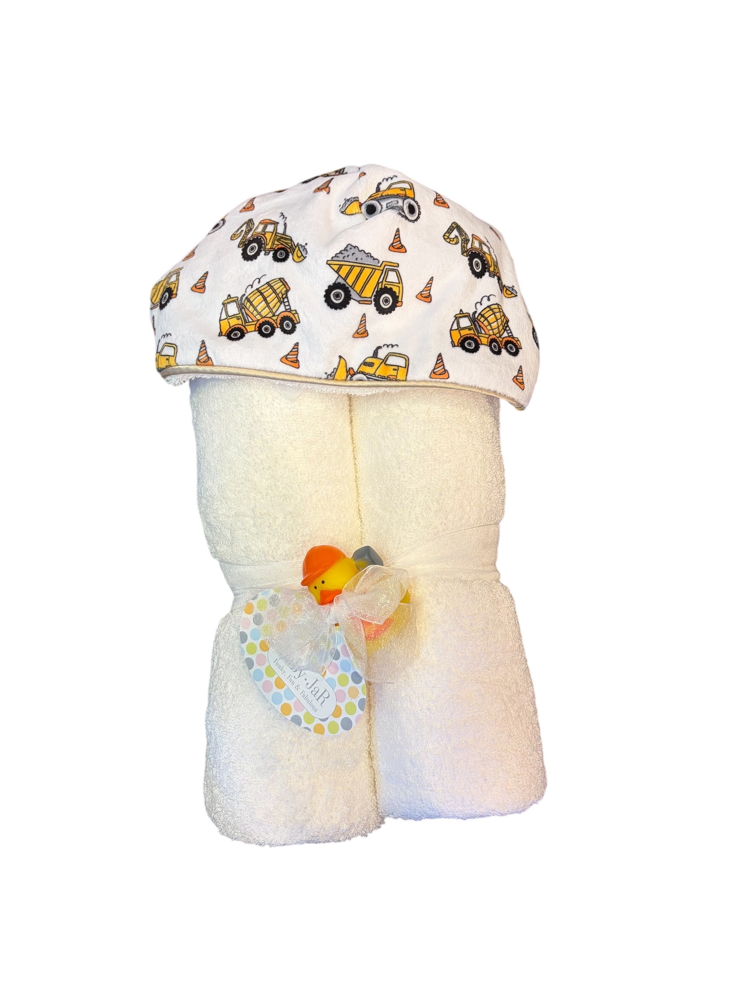 Baby Jar hooded towel