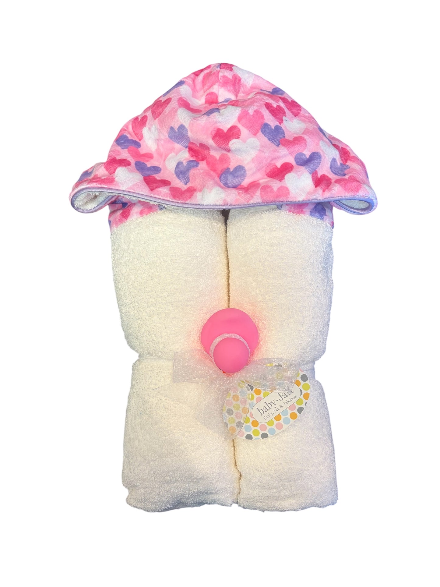Baby Jar hooded towel