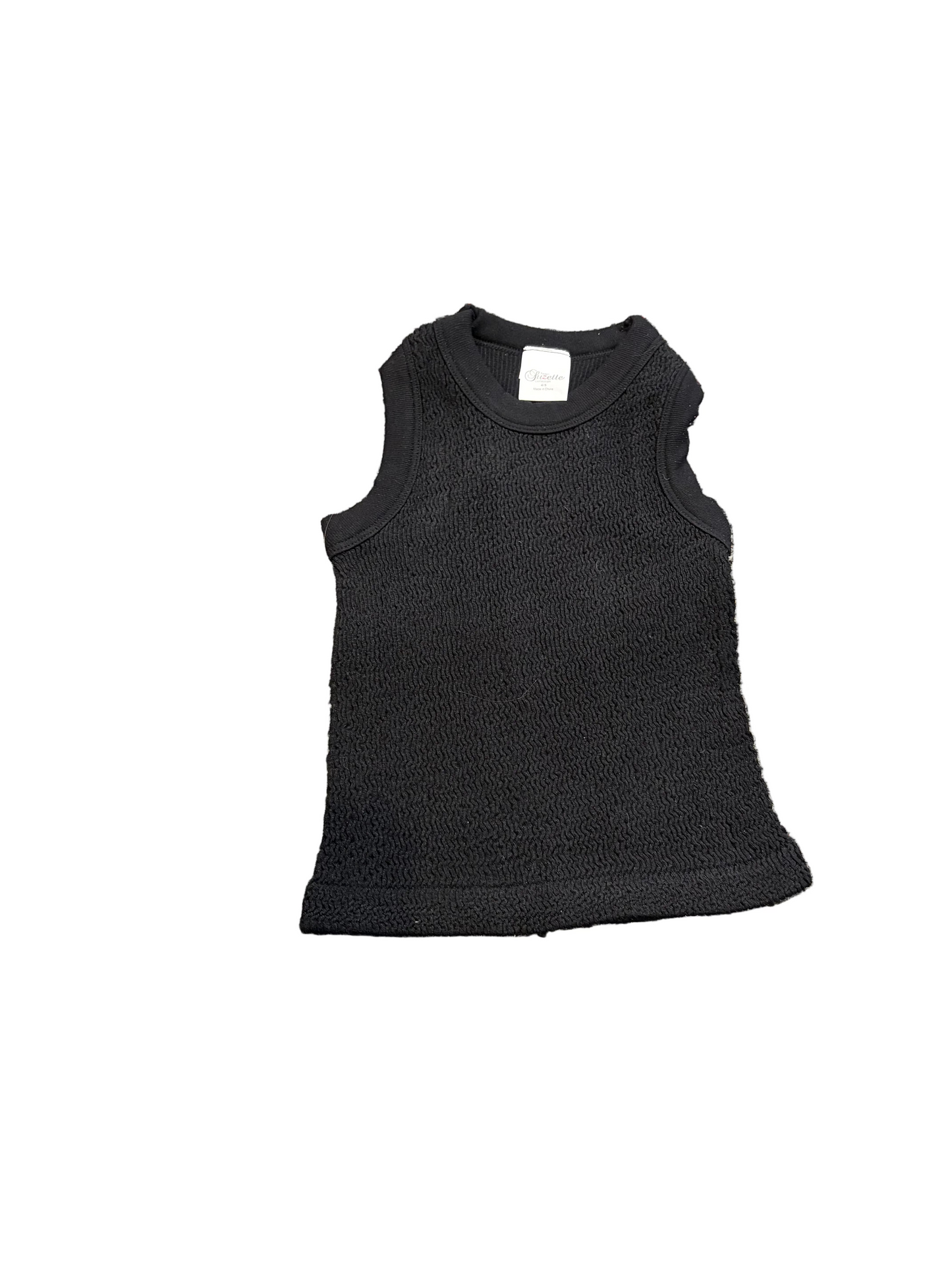 Rouched Stretch Tank(4-6x)