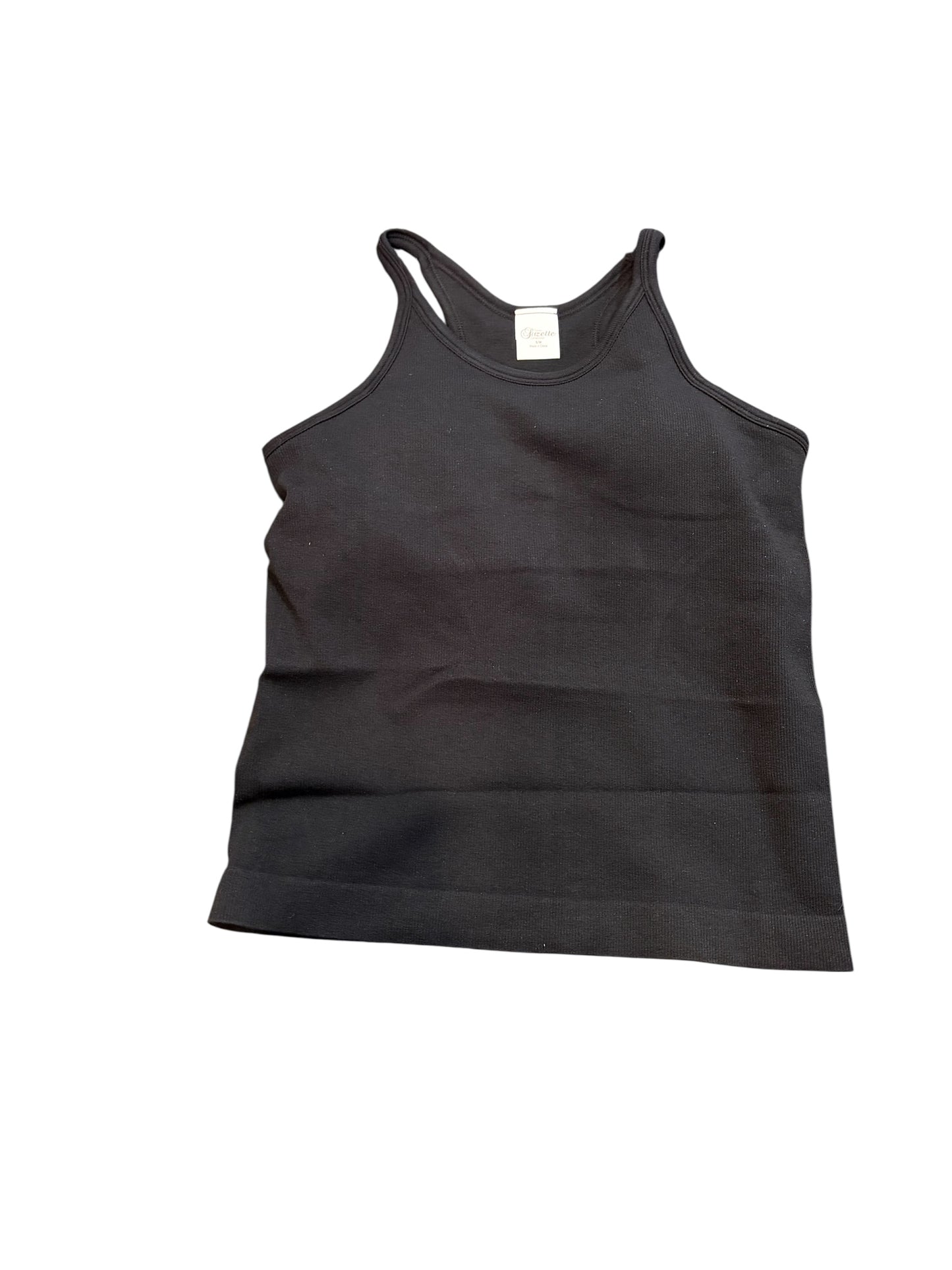 Cropped Shelf Bra Tank