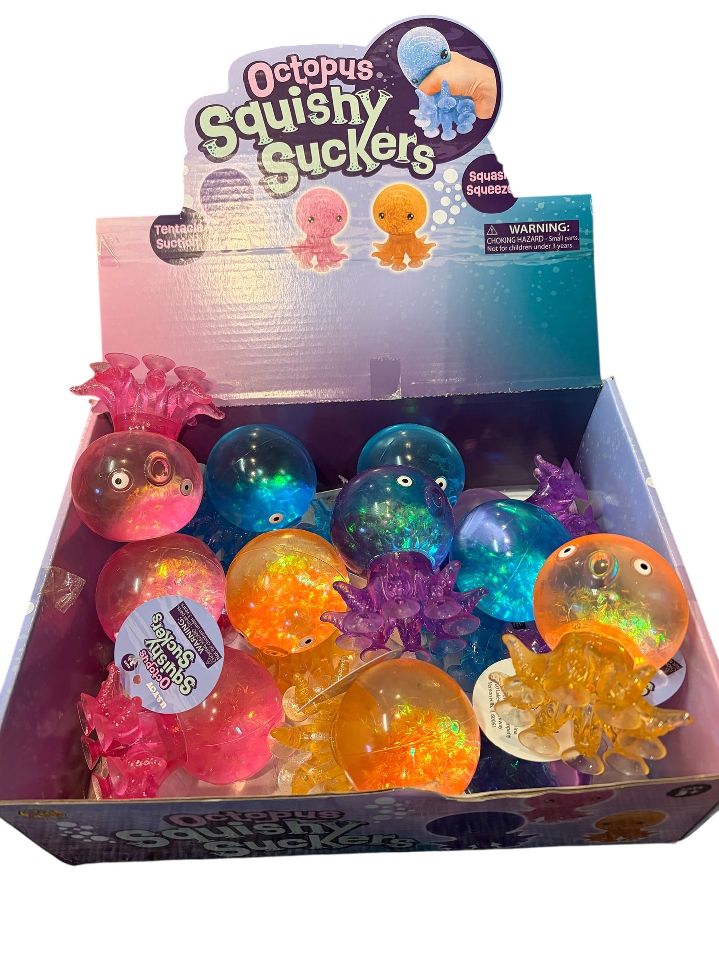 Octopus Squishy Suckers