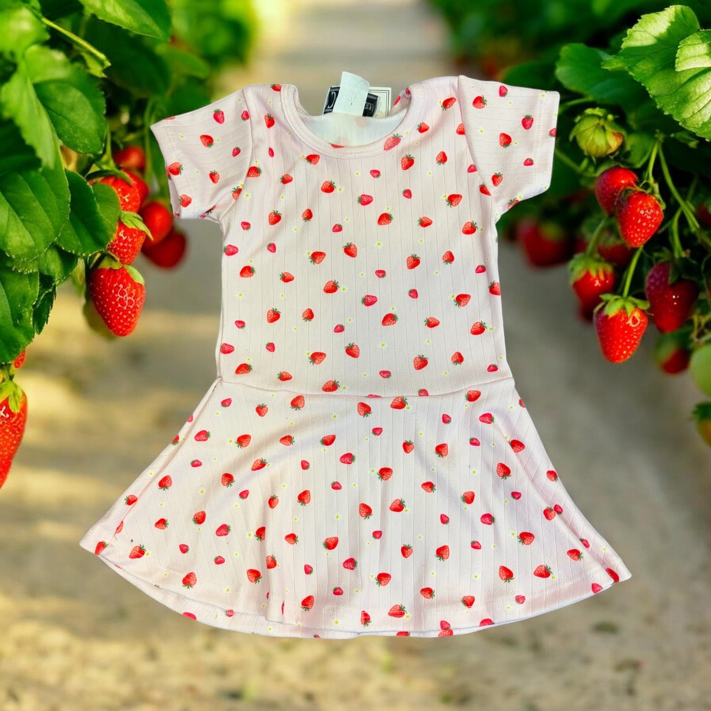 Pink Strawberry Dress