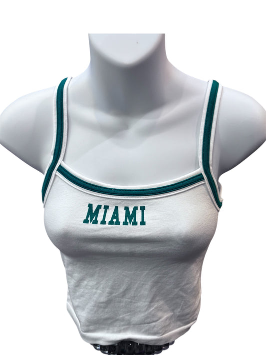 Withy white Miami tank