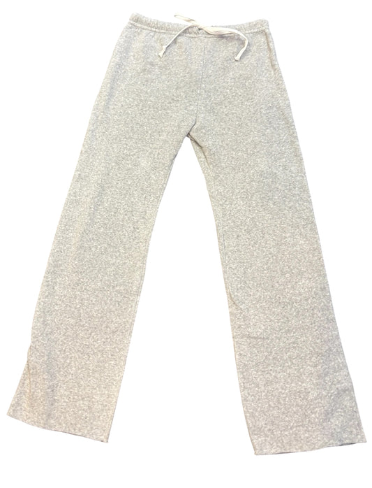 Gray Open Bottom Sweats Bow on Back