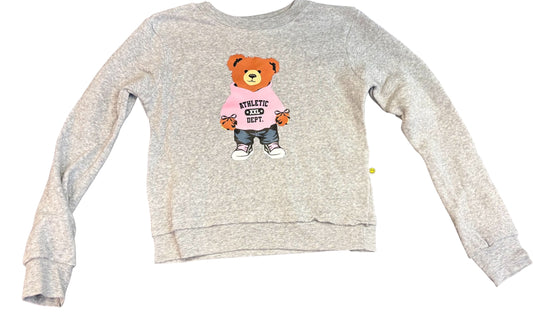 Gray Crewneck Sweatshirt w/ Bear
