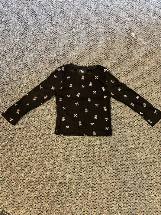 FBZ Black Pink Brown Bear