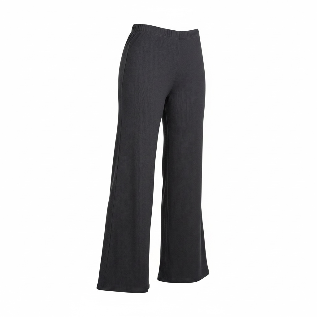 Black Thermal Lounge Pant