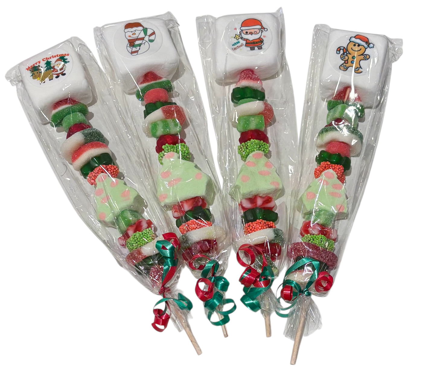 Holiday Candy Kabobs  ￼