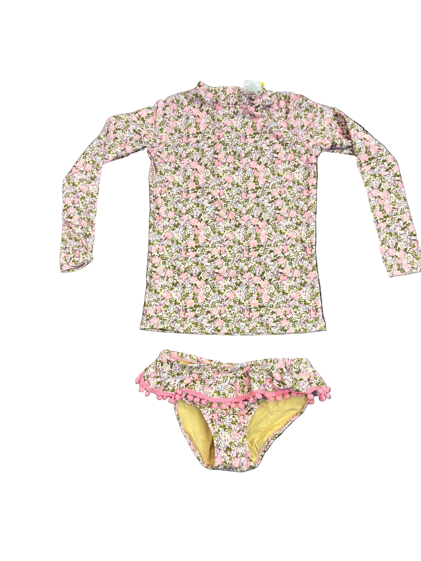 Blushing Blooms 2pc Swim Shirt