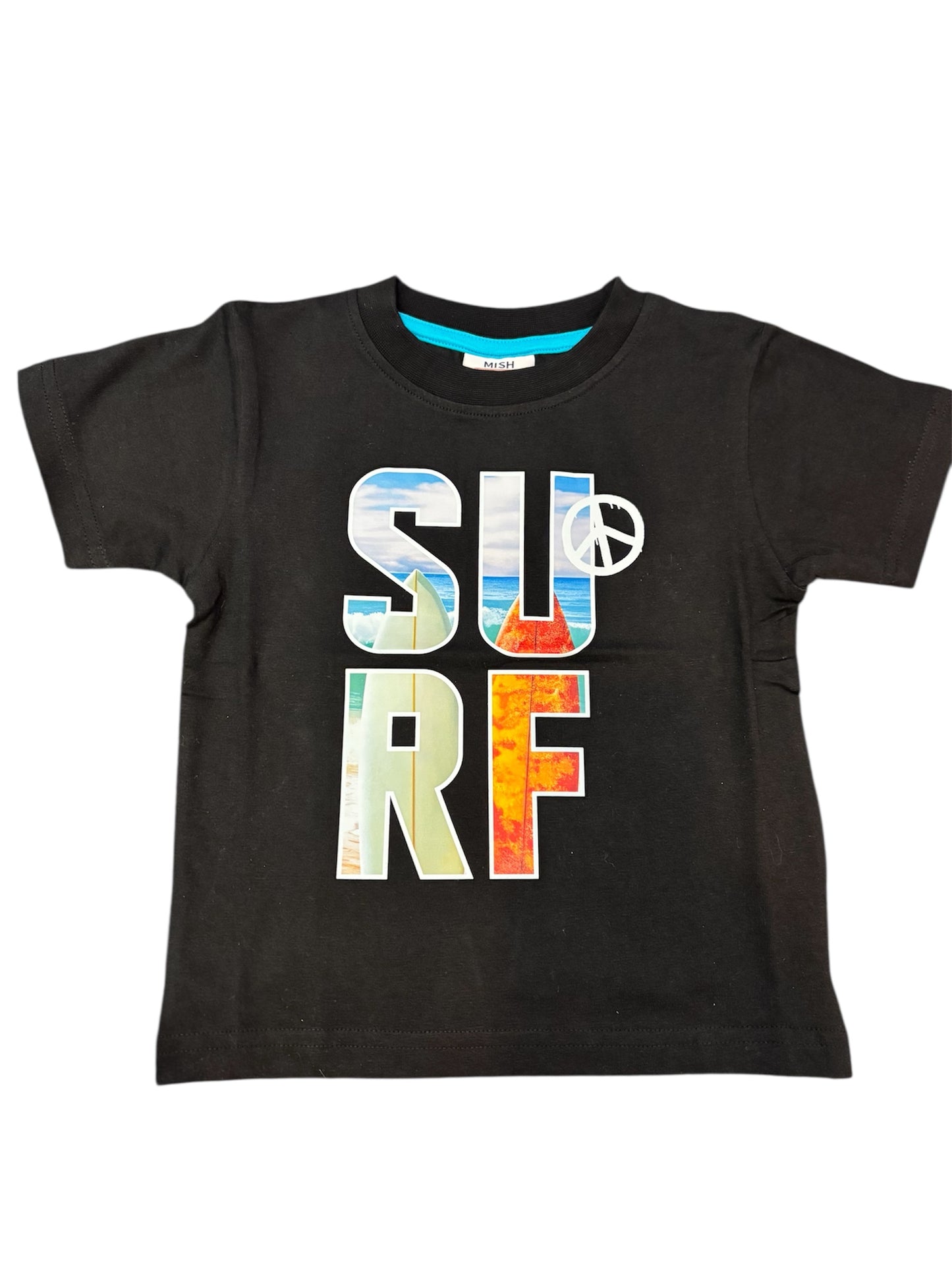 Surf Black Tee