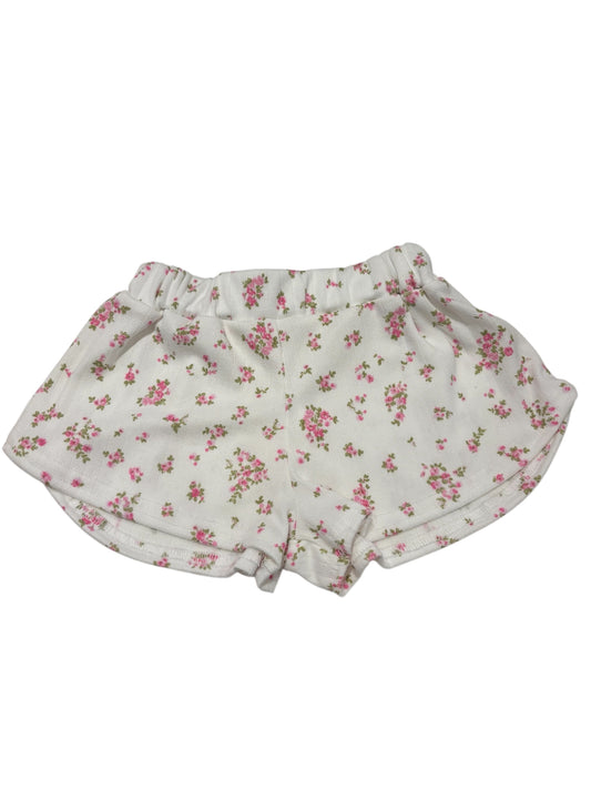 Pink Pointel Floral Short