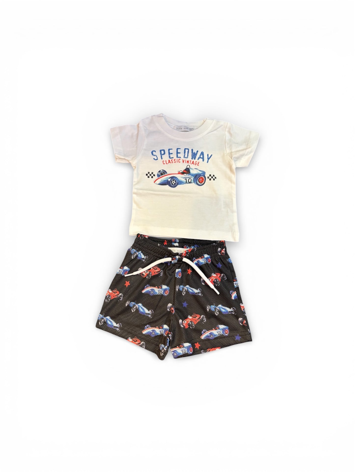 Mesh Shorts & Tee Set