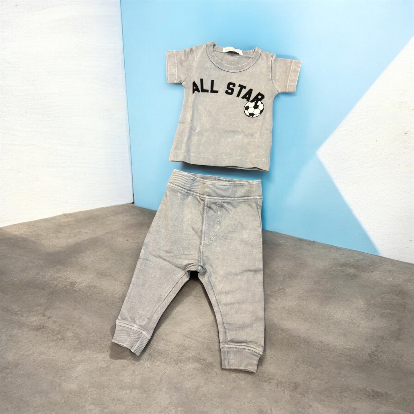 Sporty All Star Pant & Tee Set