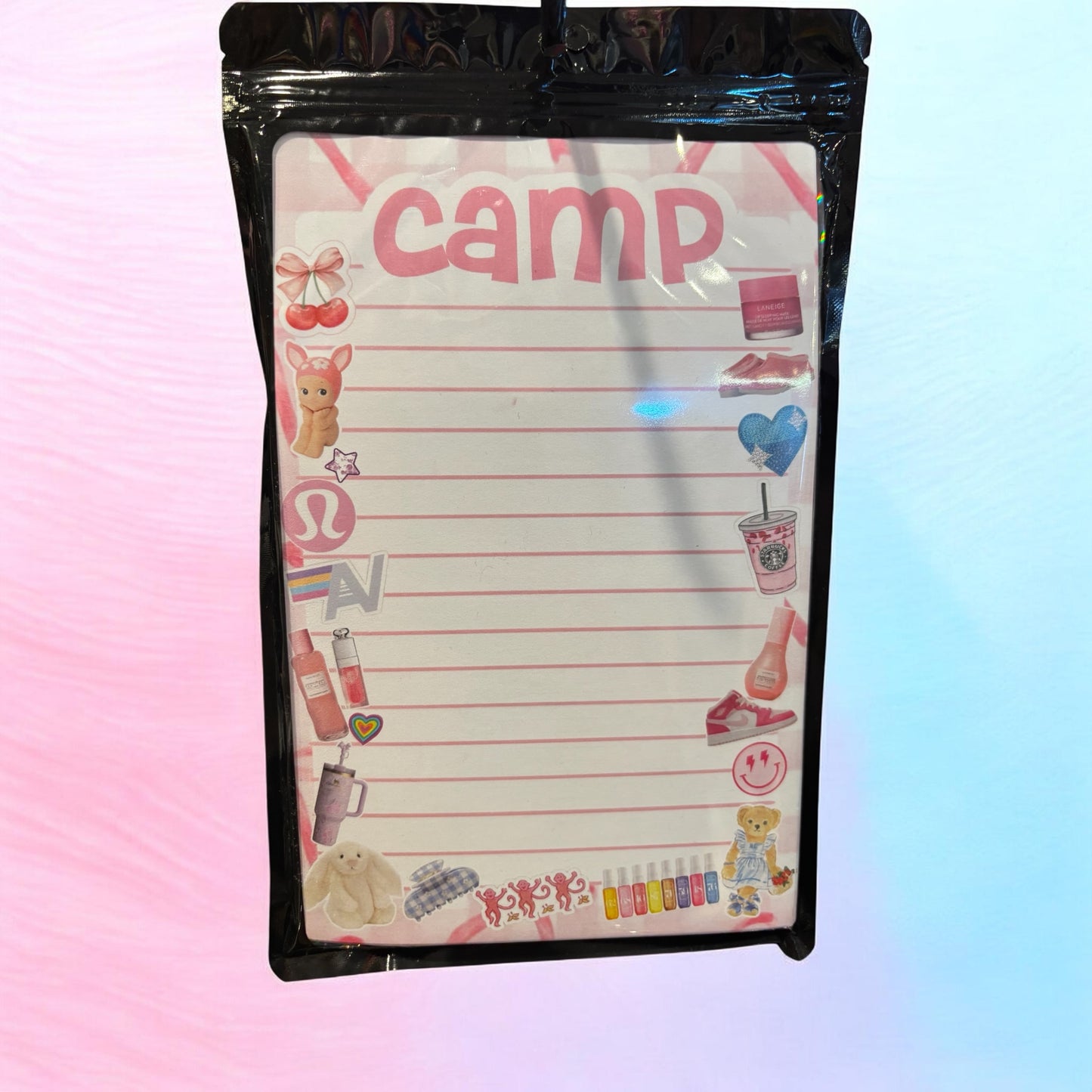 Assorted Stationary for Camp